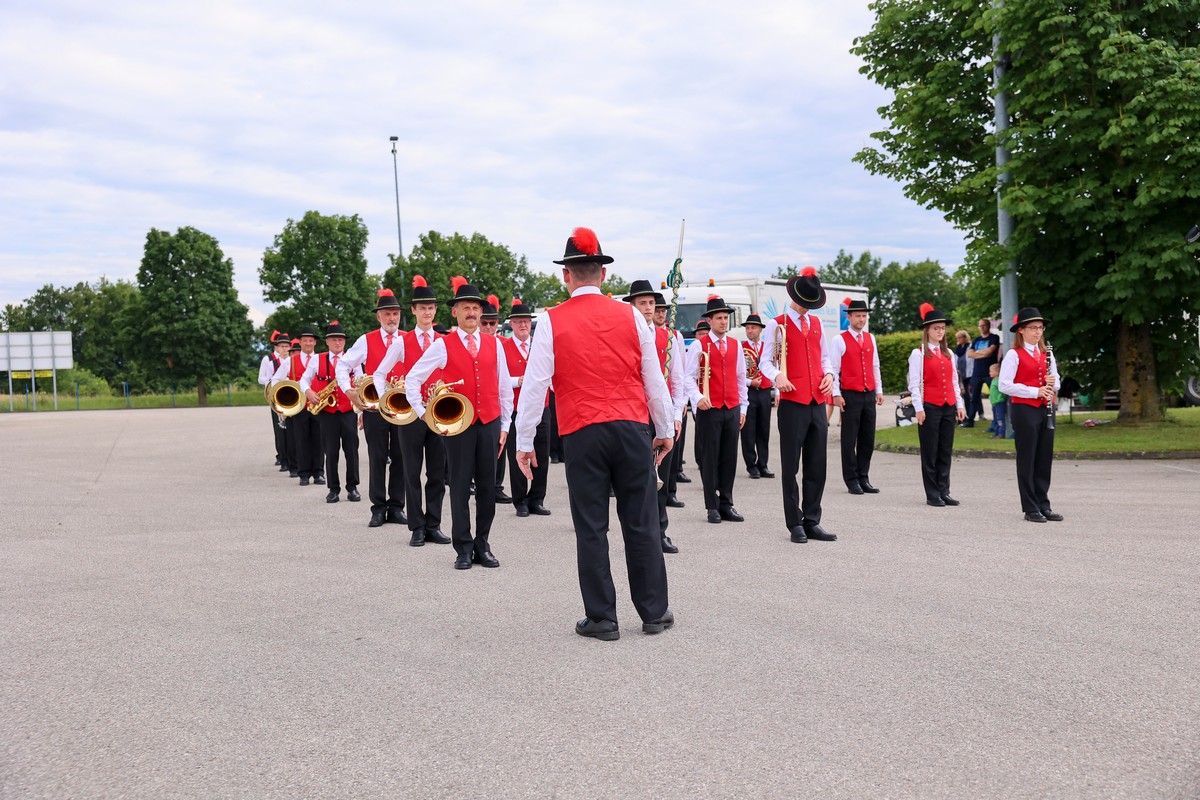 Marschwertung und Bezirksmusikfest Buchkirchen