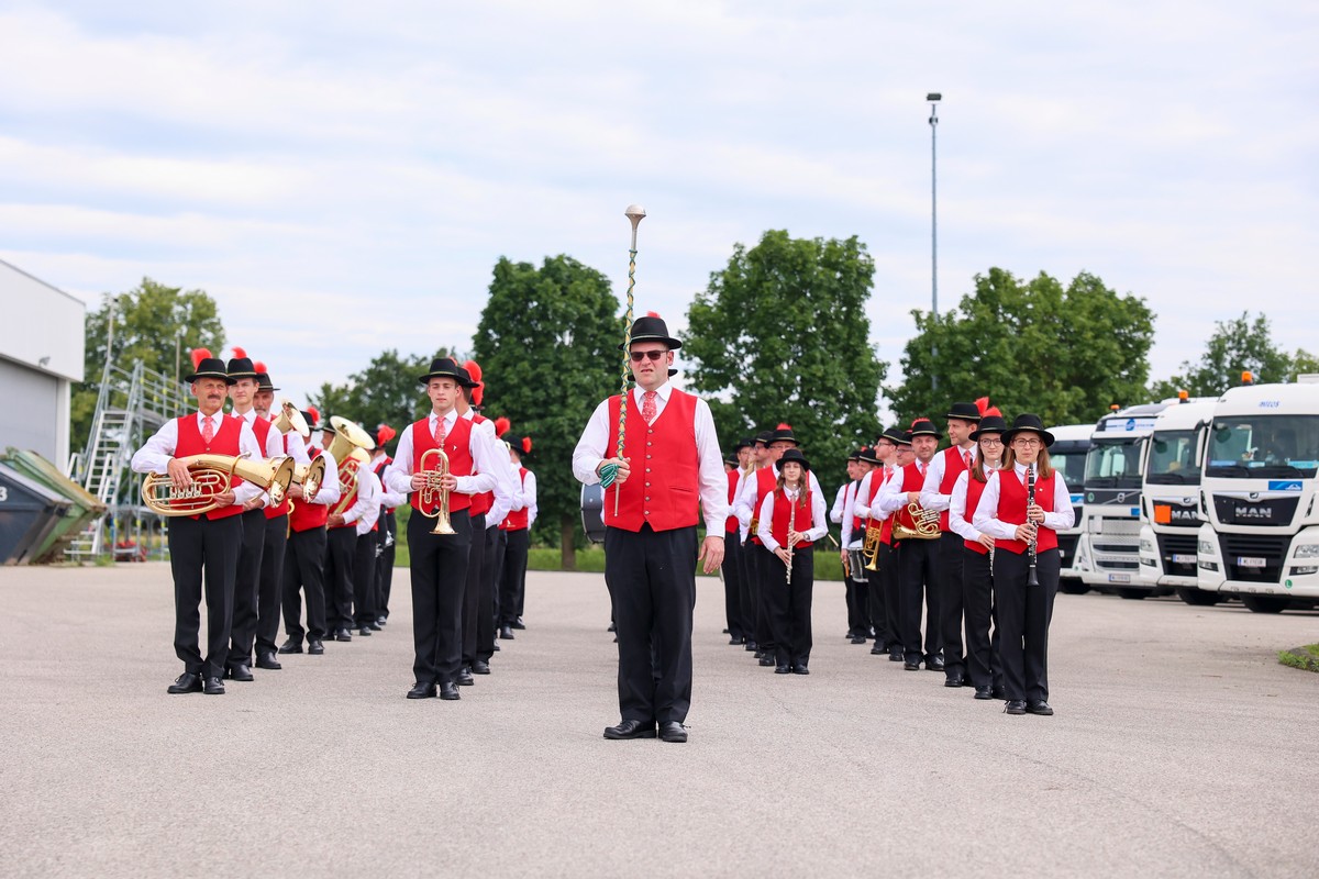 Marschwertung und Bezirksmusikfest Buchkirchen