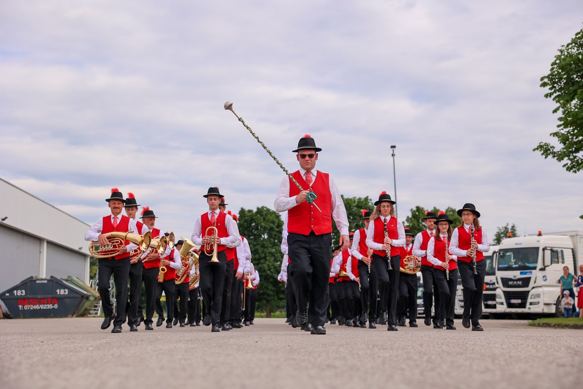 Marschwertung und Bezirksmusikfest Buchkirchen