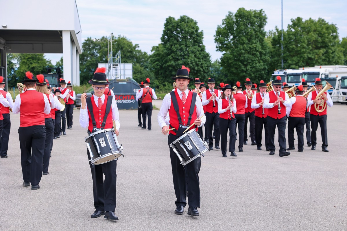 Marschwertung und Bezirksmusikfest Buchkirchen