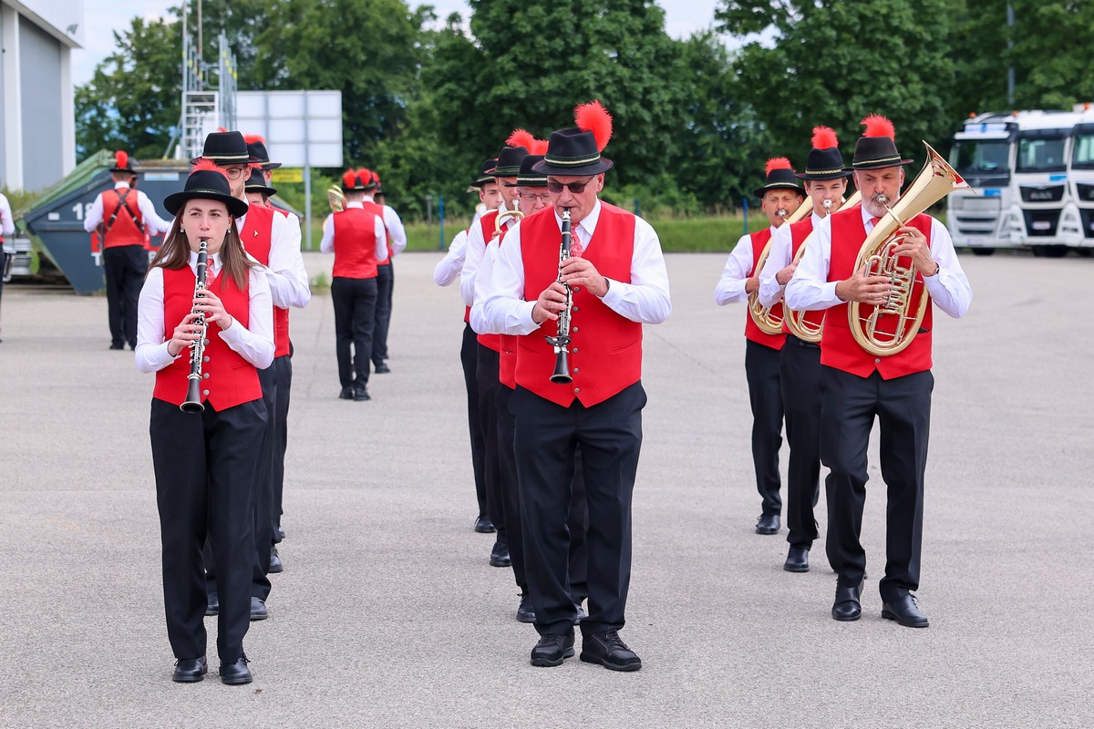 Marschwertung und Bezirksmusikfest Buchkirchen