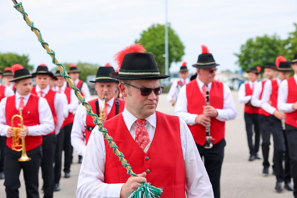 Marschwertung und Bezirksmusikfest Buchkirchen