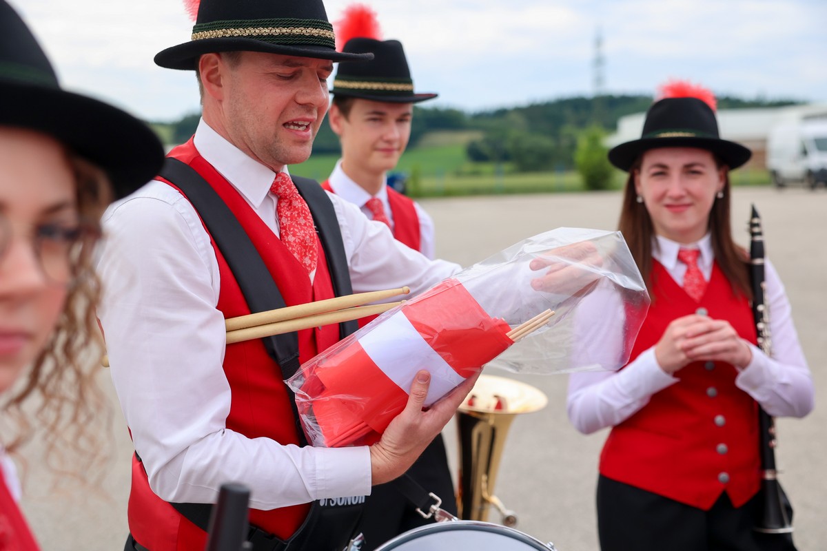 Marschwertung und Bezirksmusikfest Buchkirchen