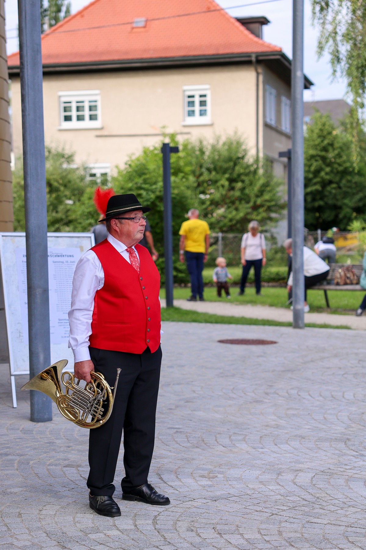 Marschwertung und Bezirksmusikfest Buchkirchen