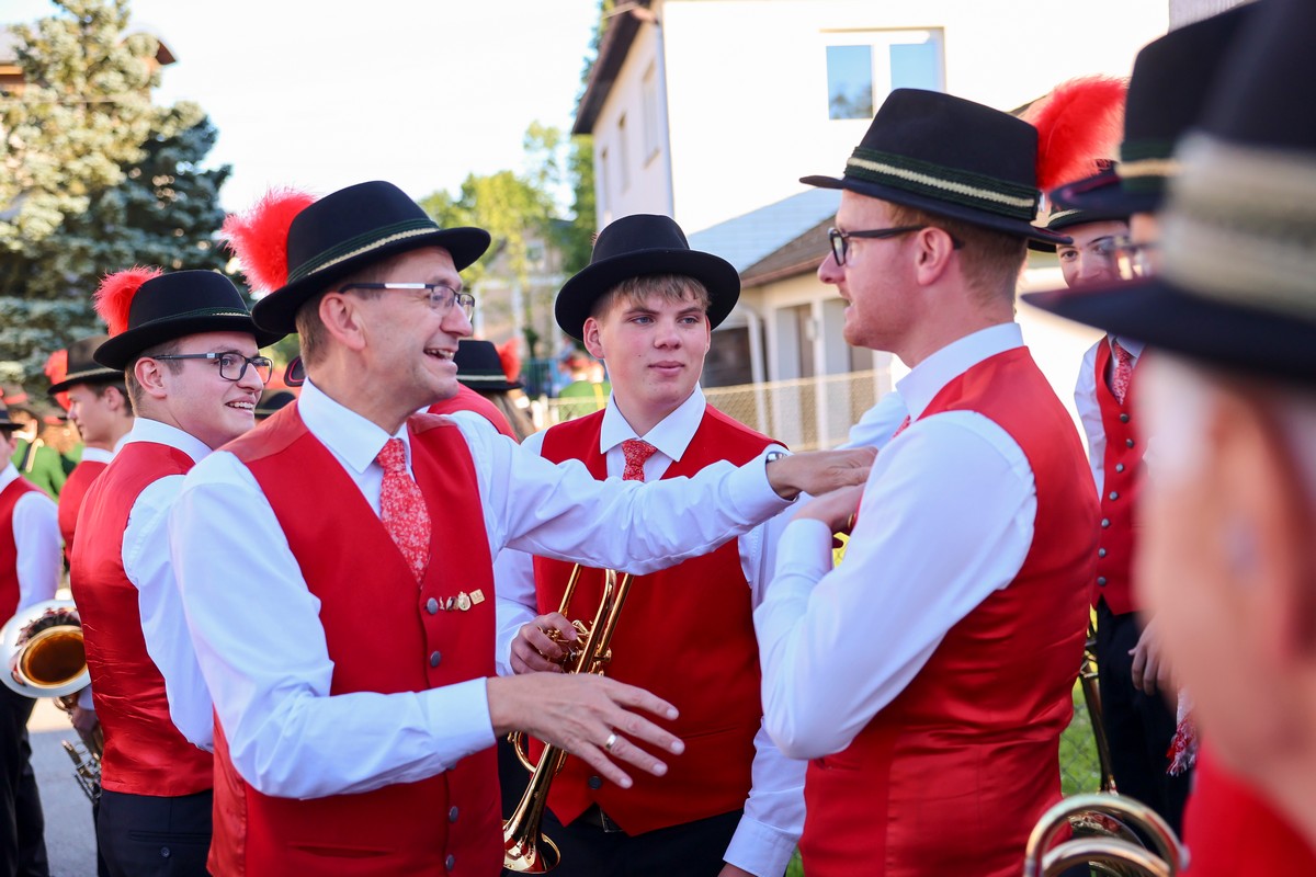 Marschwertung und Bezirksmusikfest Buchkirchen