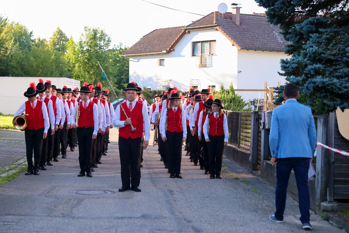 Marschwertung und Bezirksmusikfest Buchkirchen