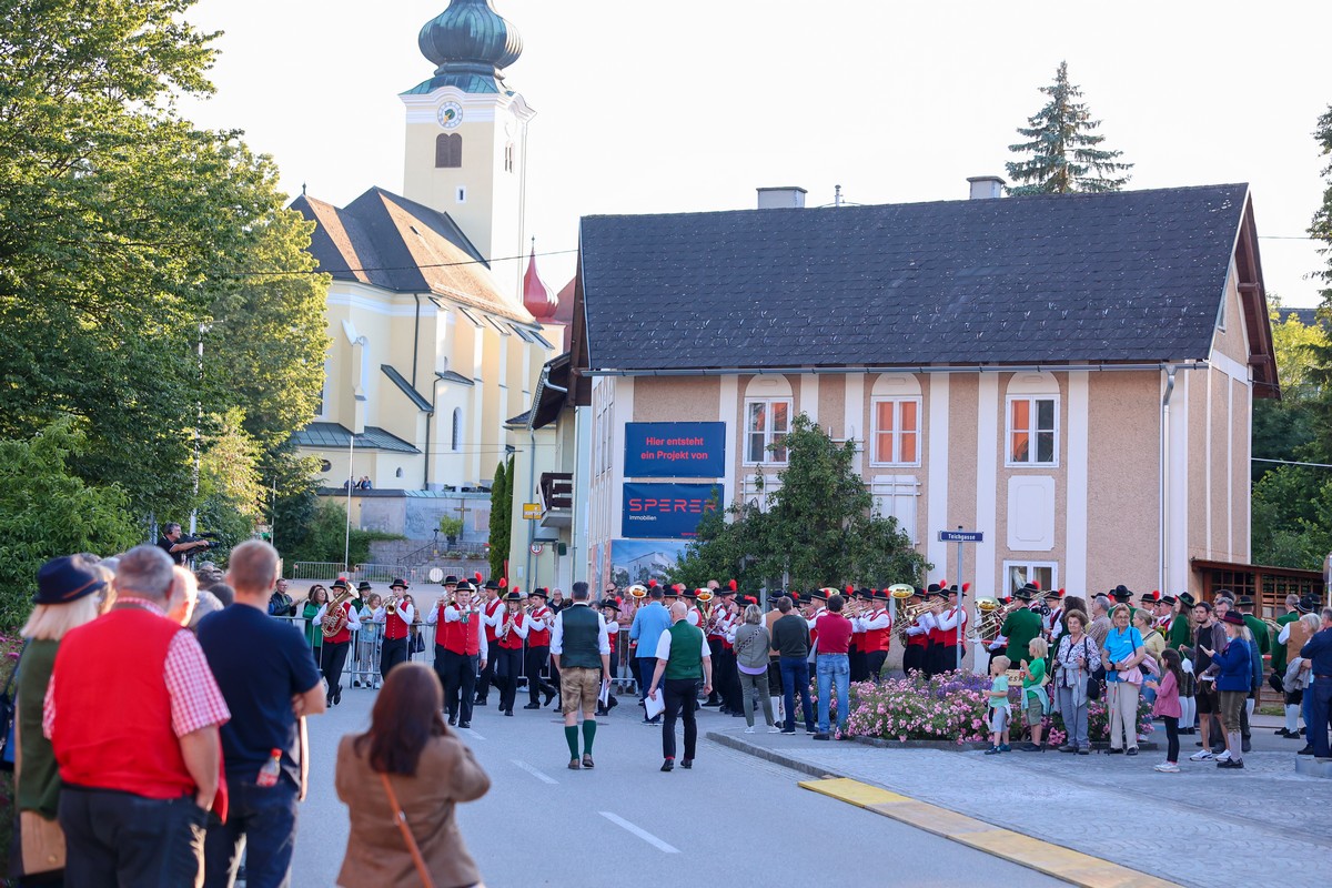 Marschwertung und Bezirksmusikfest Buchkirchen