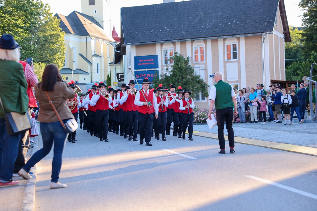 Marschwertung und Bezirksmusikfest Buchkirchen