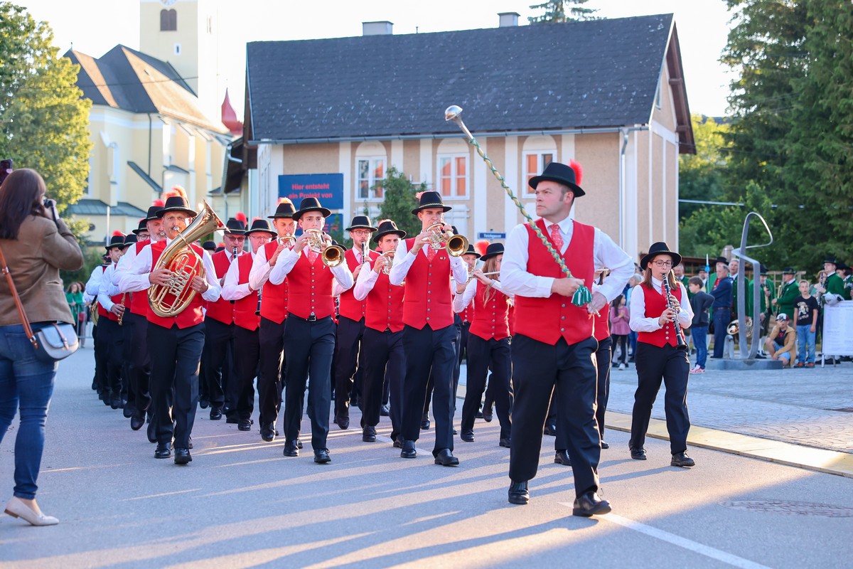 Marschwertung und Bezirksmusikfest Buchkirchen