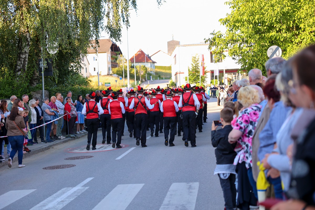 Marschwertung und Bezirksmusikfest Buchkirchen