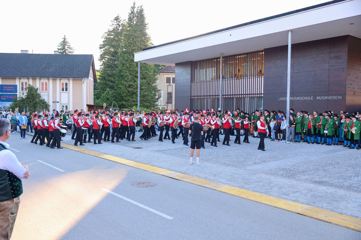 Marschwertung und Bezirksmusikfest Buchkirchen