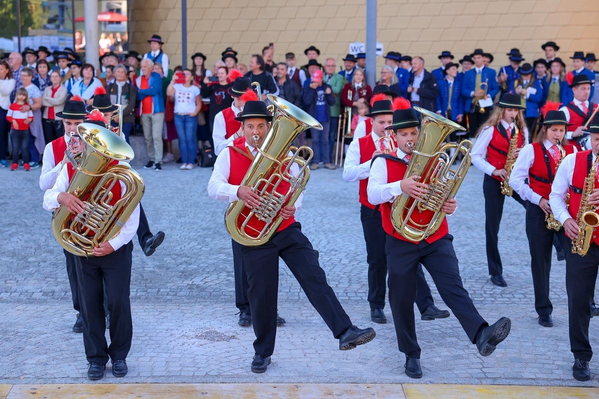 Marschwertung und Bezirksmusikfest Buchkirchen