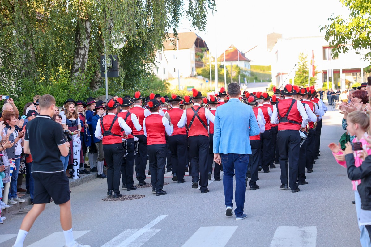 Marschwertung und Bezirksmusikfest Buchkirchen