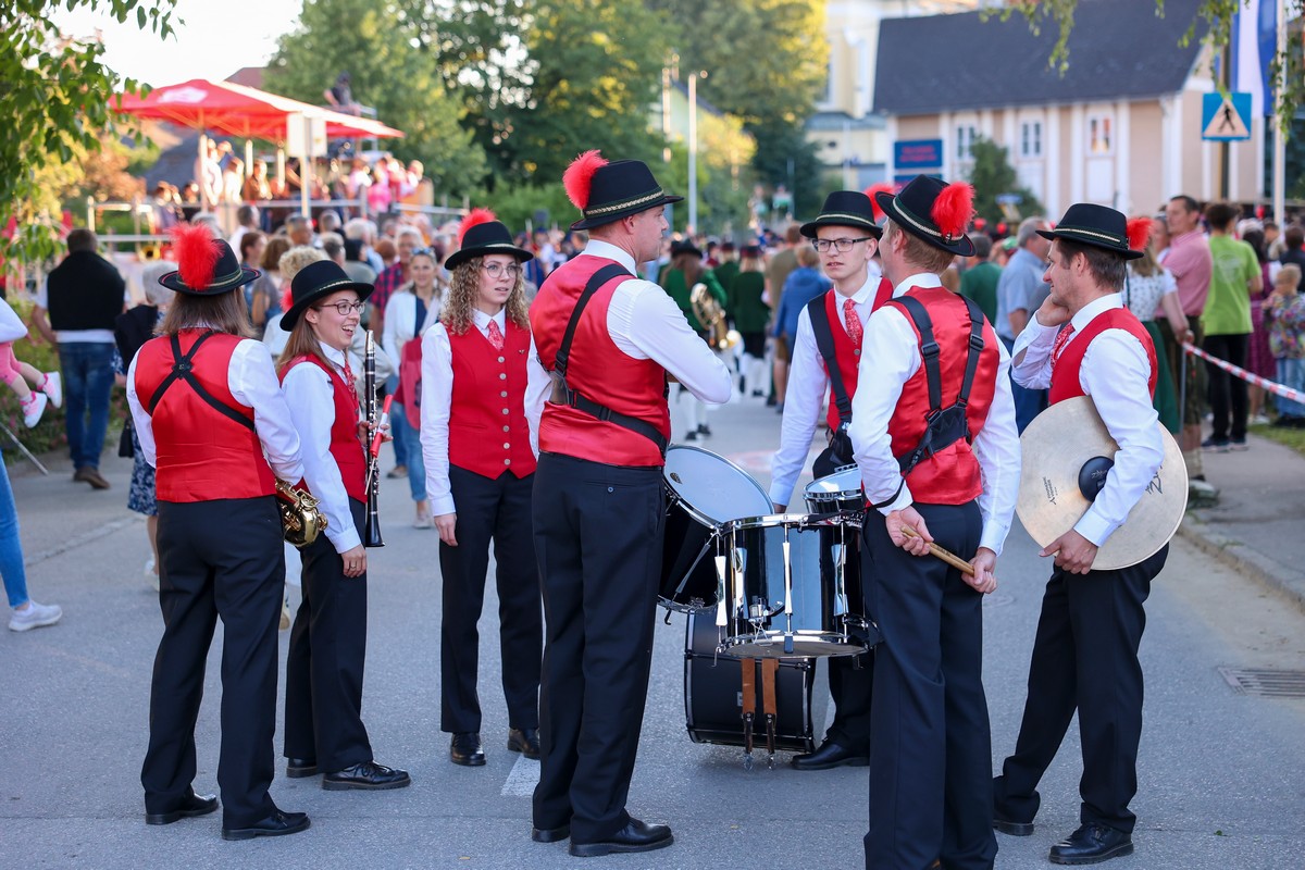 Marschwertung und Bezirksmusikfest Buchkirchen