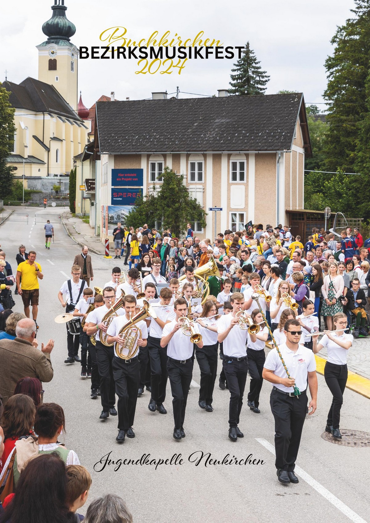 Marschwertung und Bezirksmusikfest Buchkirchen