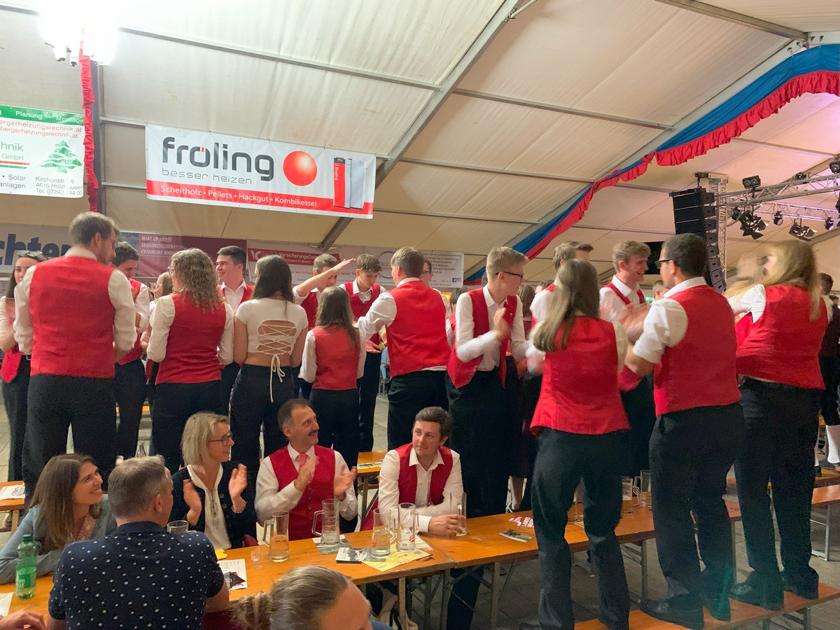 Marschwertung und Bezirksmusikfest Buchkirchen