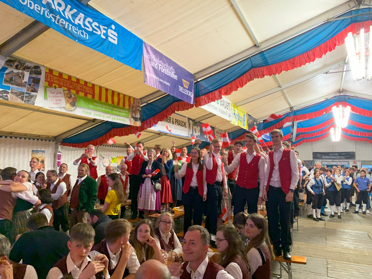 Marschwertung und Bezirksmusikfest Buchkirchen