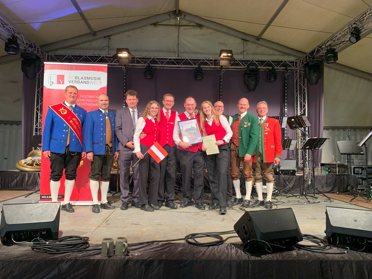 Marschwertung und Bezirksmusikfest Buchkirchen