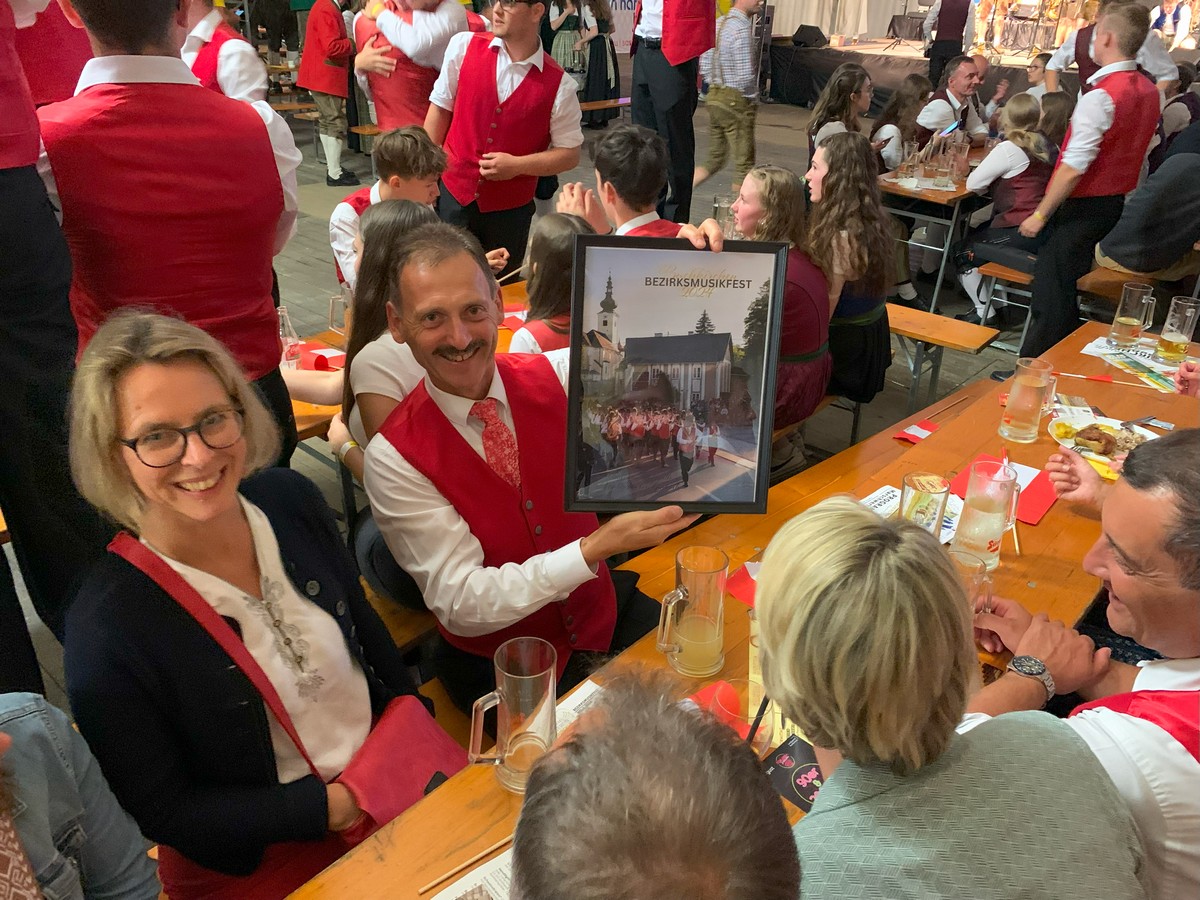 Marschwertung und Bezirksmusikfest Buchkirchen