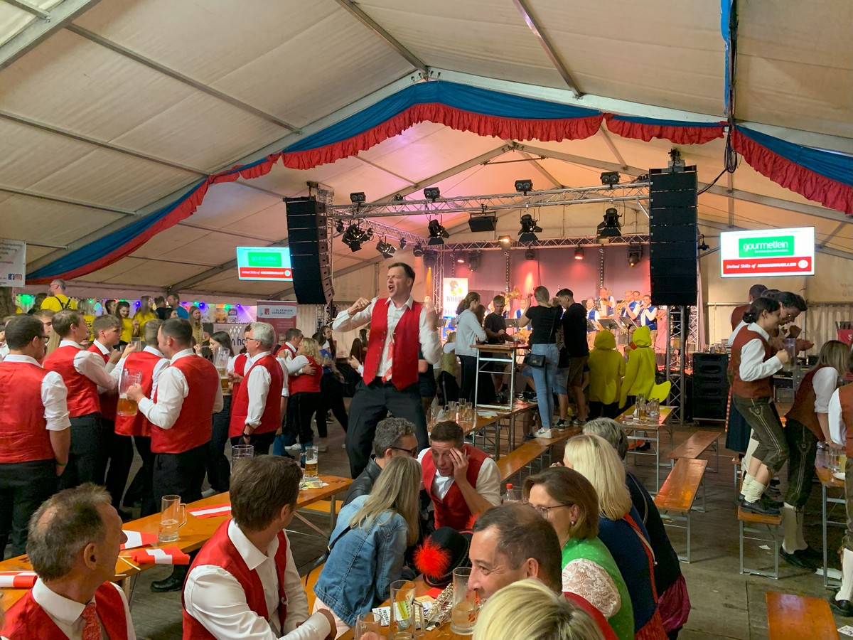 Marschwertung und Bezirksmusikfest Buchkirchen