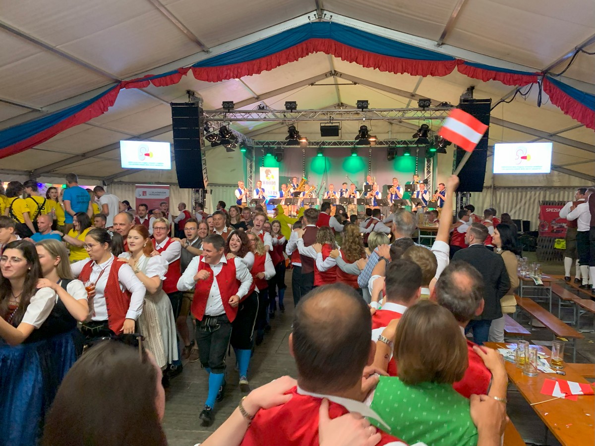 Marschwertung und Bezirksmusikfest Buchkirchen