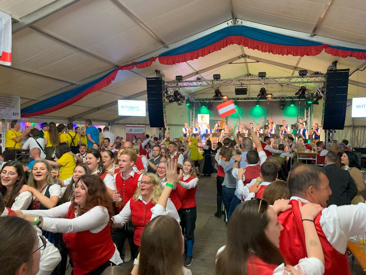 Marschwertung und Bezirksmusikfest Buchkirchen