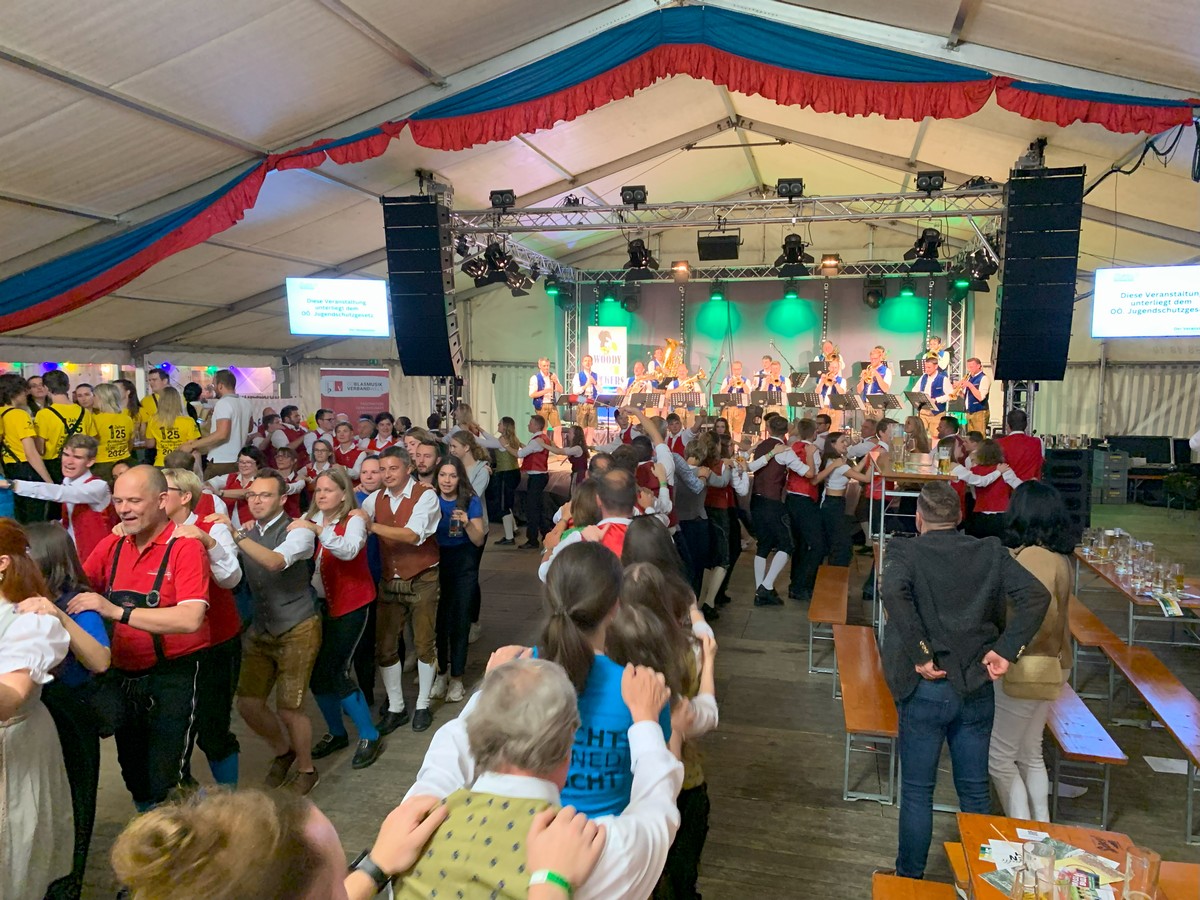 Marschwertung und Bezirksmusikfest Buchkirchen