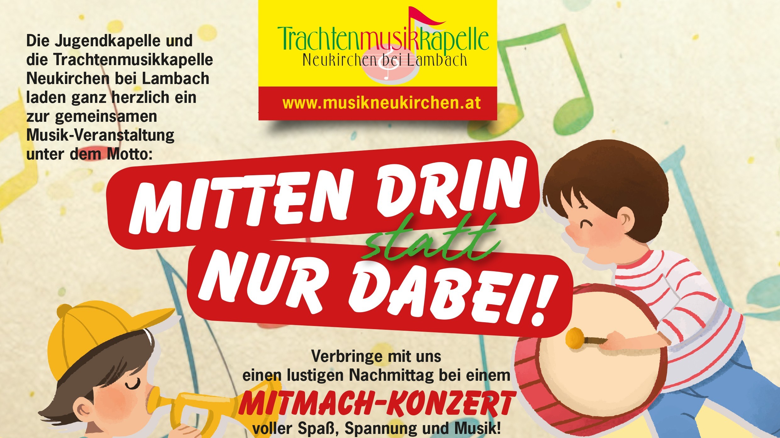 Einladung Mitten Drin statt nur Dabei Einladung Mitten Drin statt nur Dabei